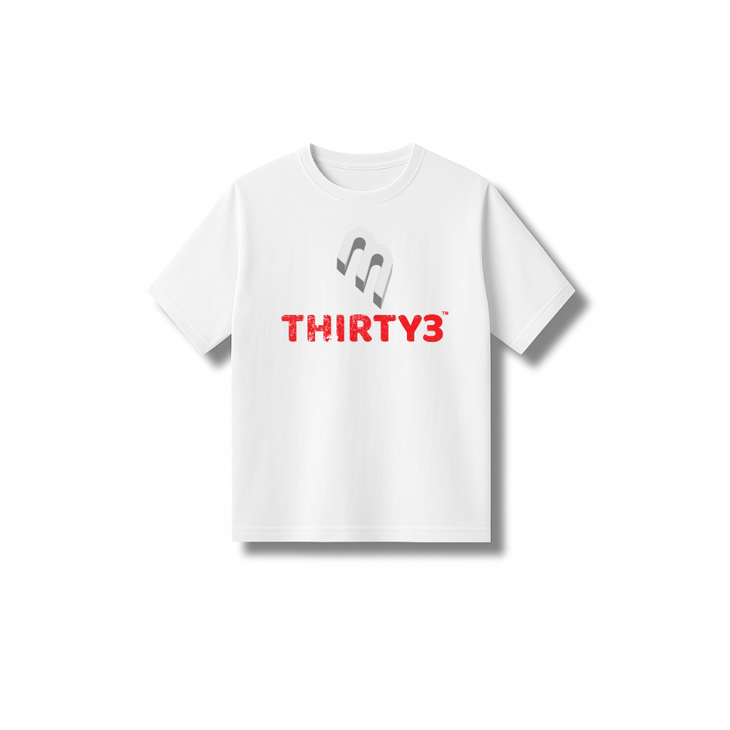 THIRTY 3 Origin Tee (White)