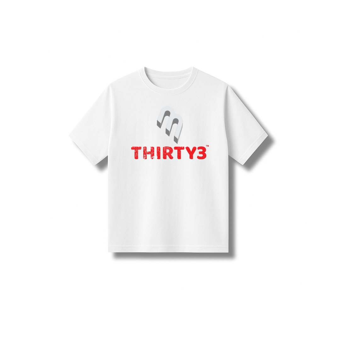 THIRTY 3 Origin Tee (White)