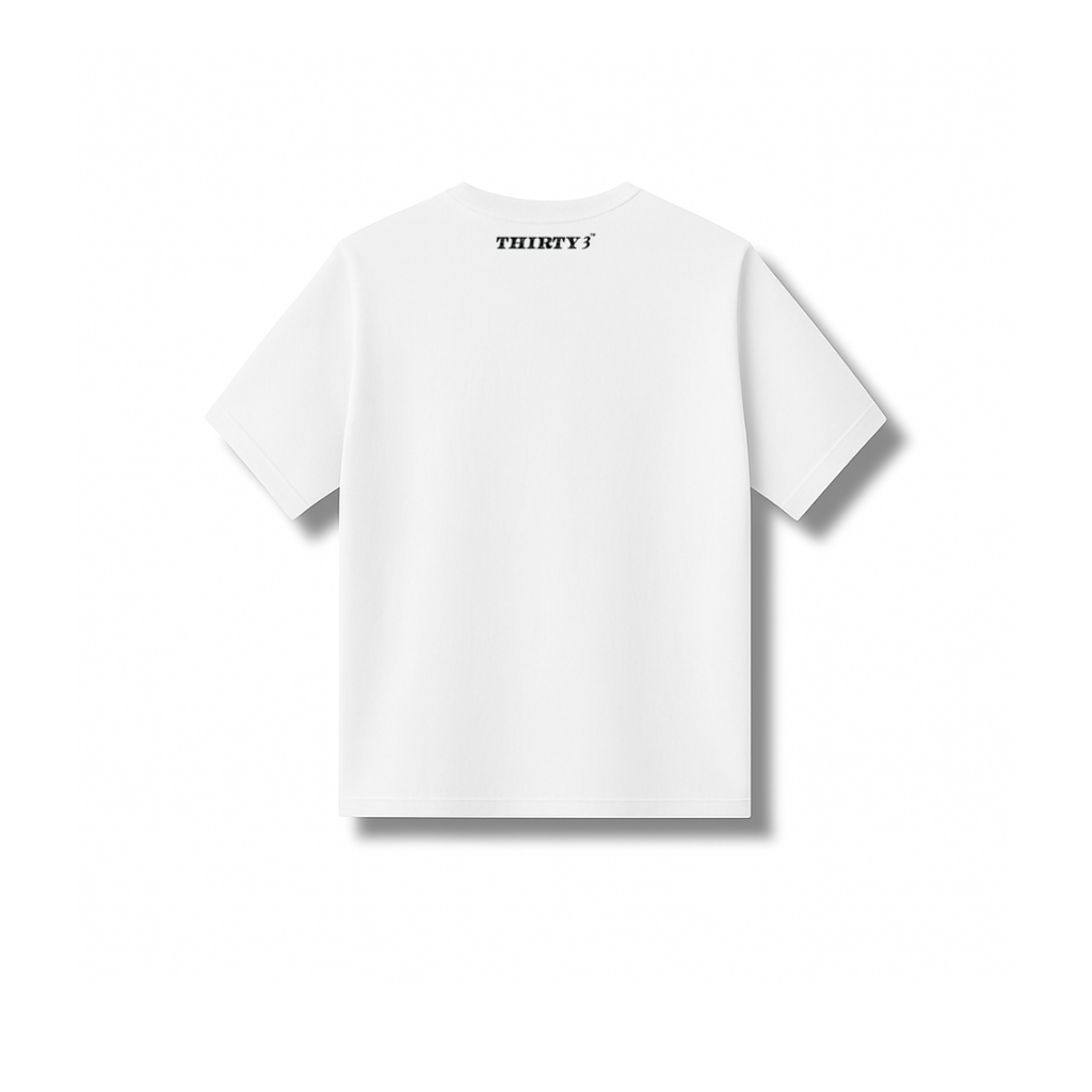 TOO RAW TO CLEAN TEE (WHITE)